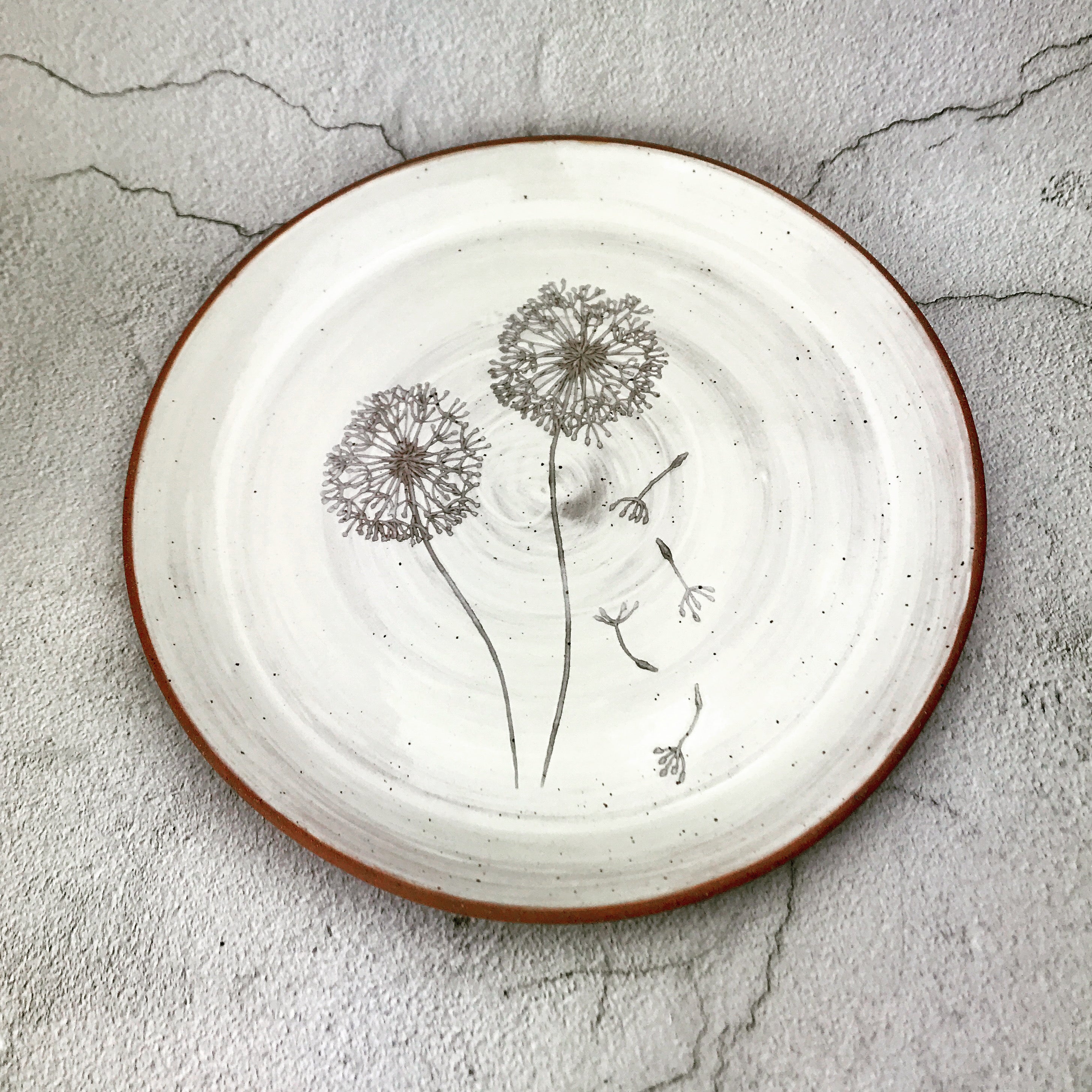 Dandelion Plate