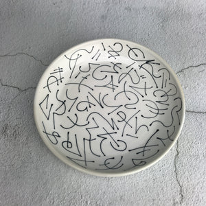 Graffiti Plate