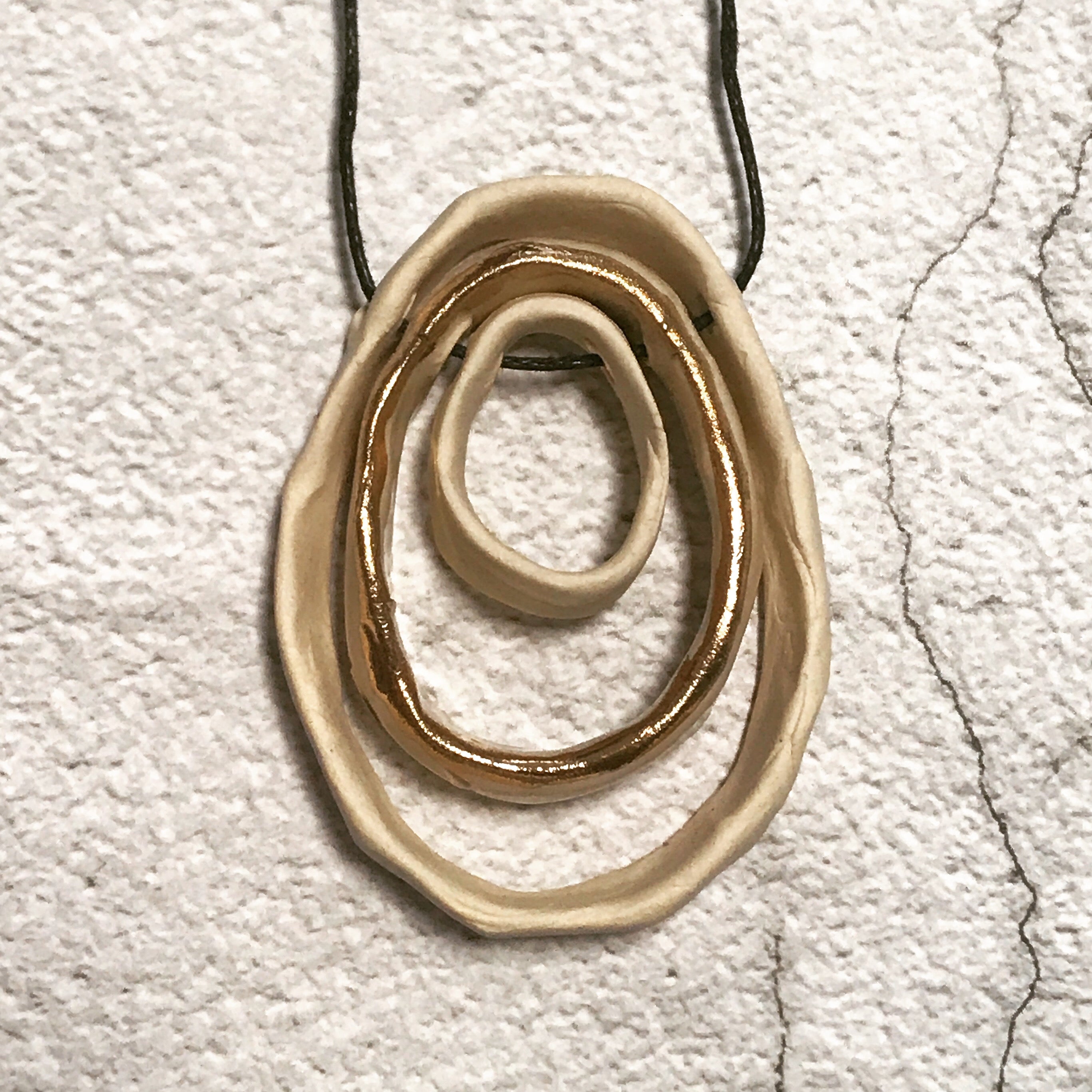 Triple-hoop Necklace